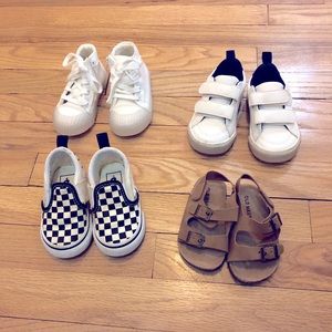 BUNDLE OF FOUR BABY/TODDLER SHOES